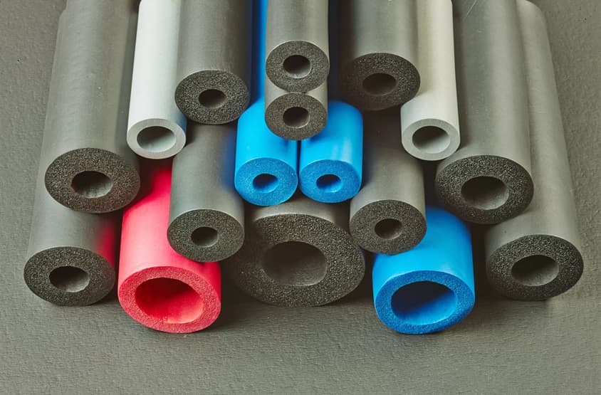 Foam insulation for aircon pipes
