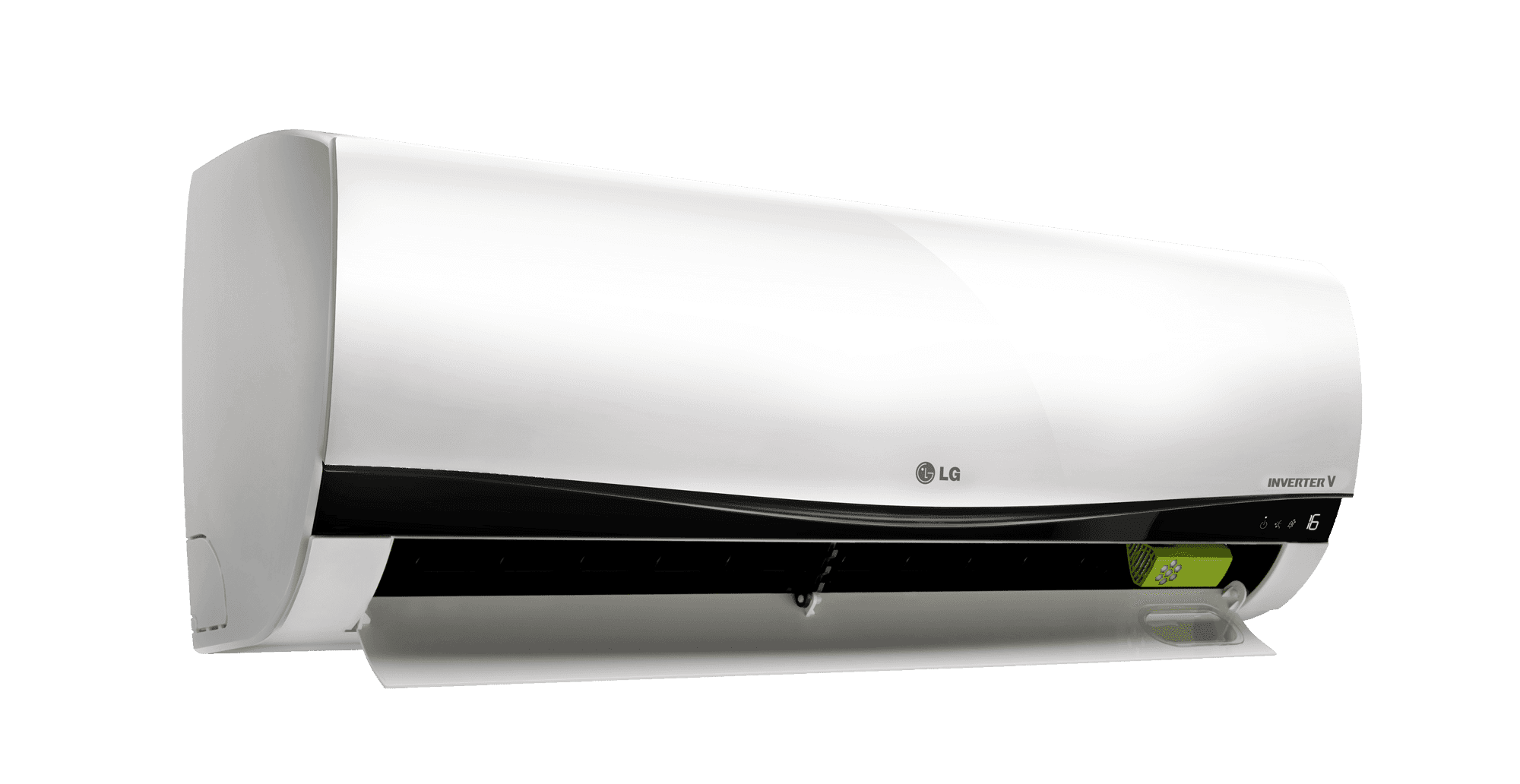 Modern LG Air Conditioner in Living Room