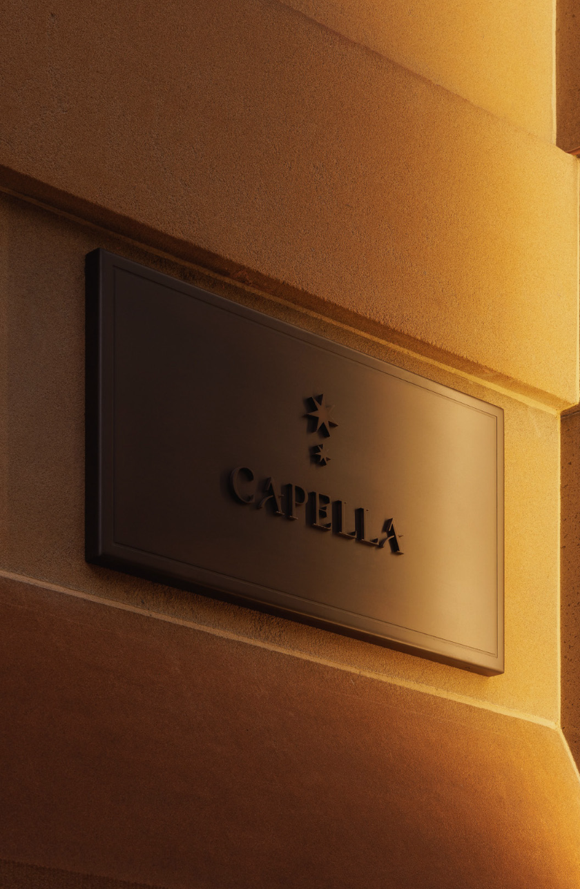 IMAGE OF CAPELLA HOTELS AND RESORTS' SIGN