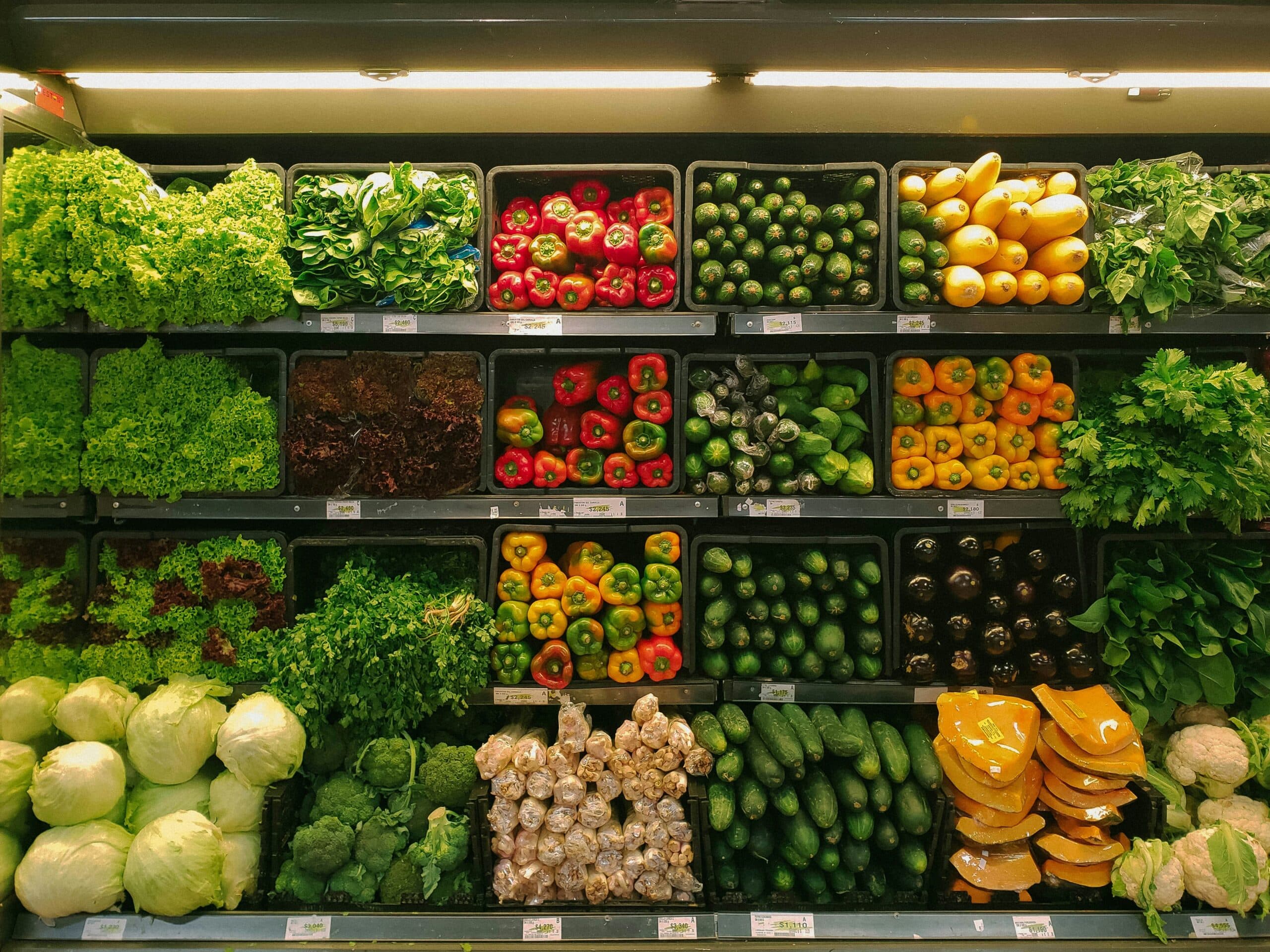 image of organic food store