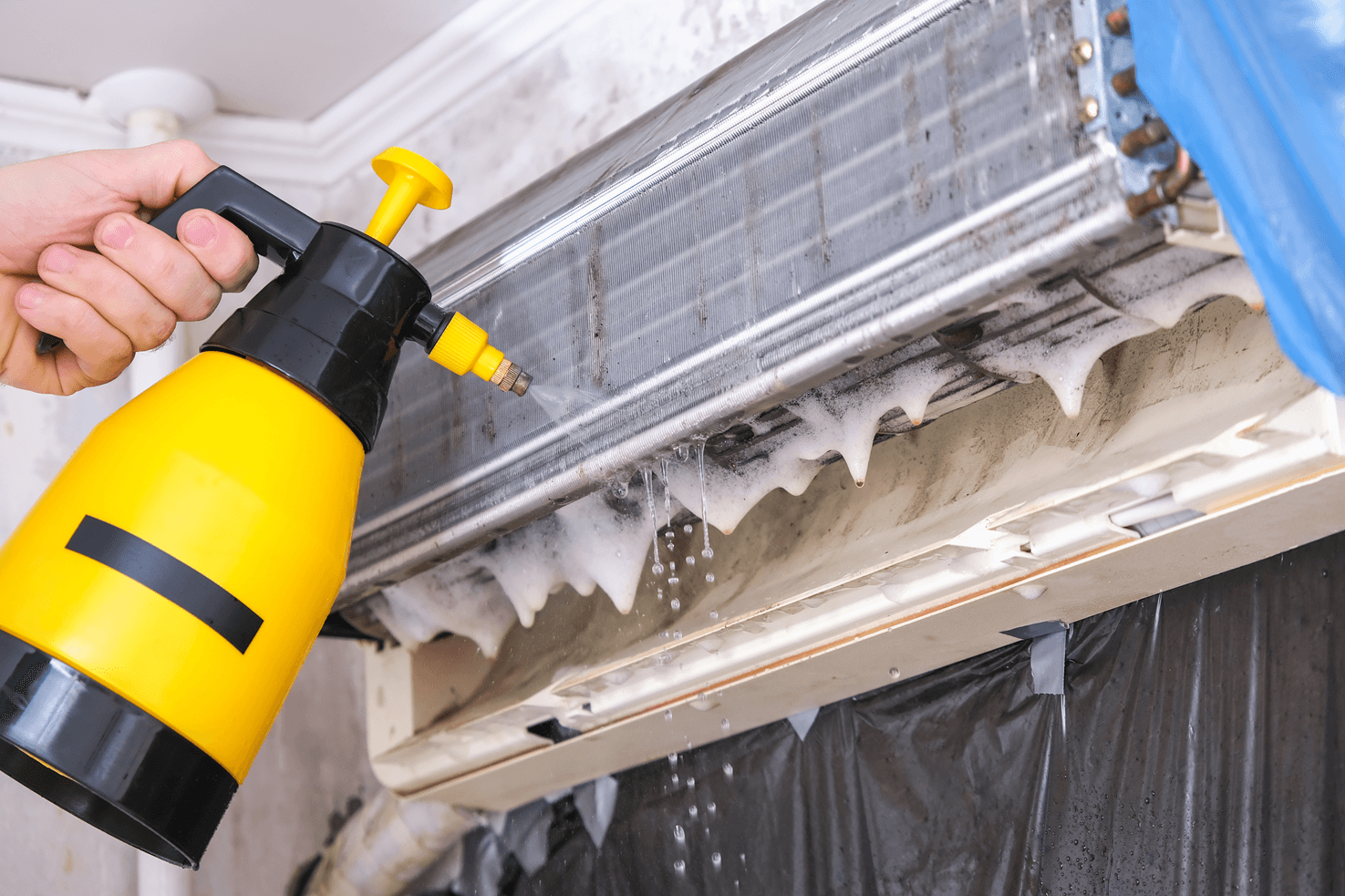 Book Aircon Chemical Wash Service