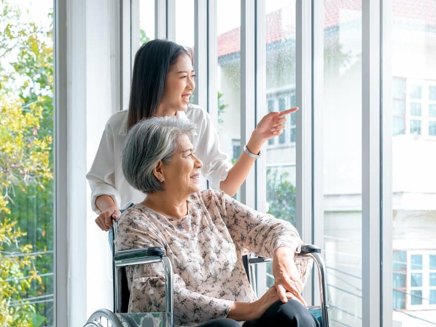 Elderly care helper